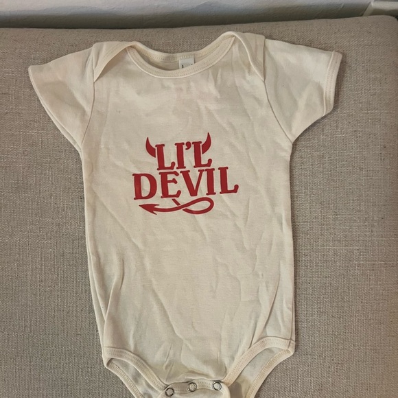 Li’l Devil Baby Onesie - Picture 1 of 4